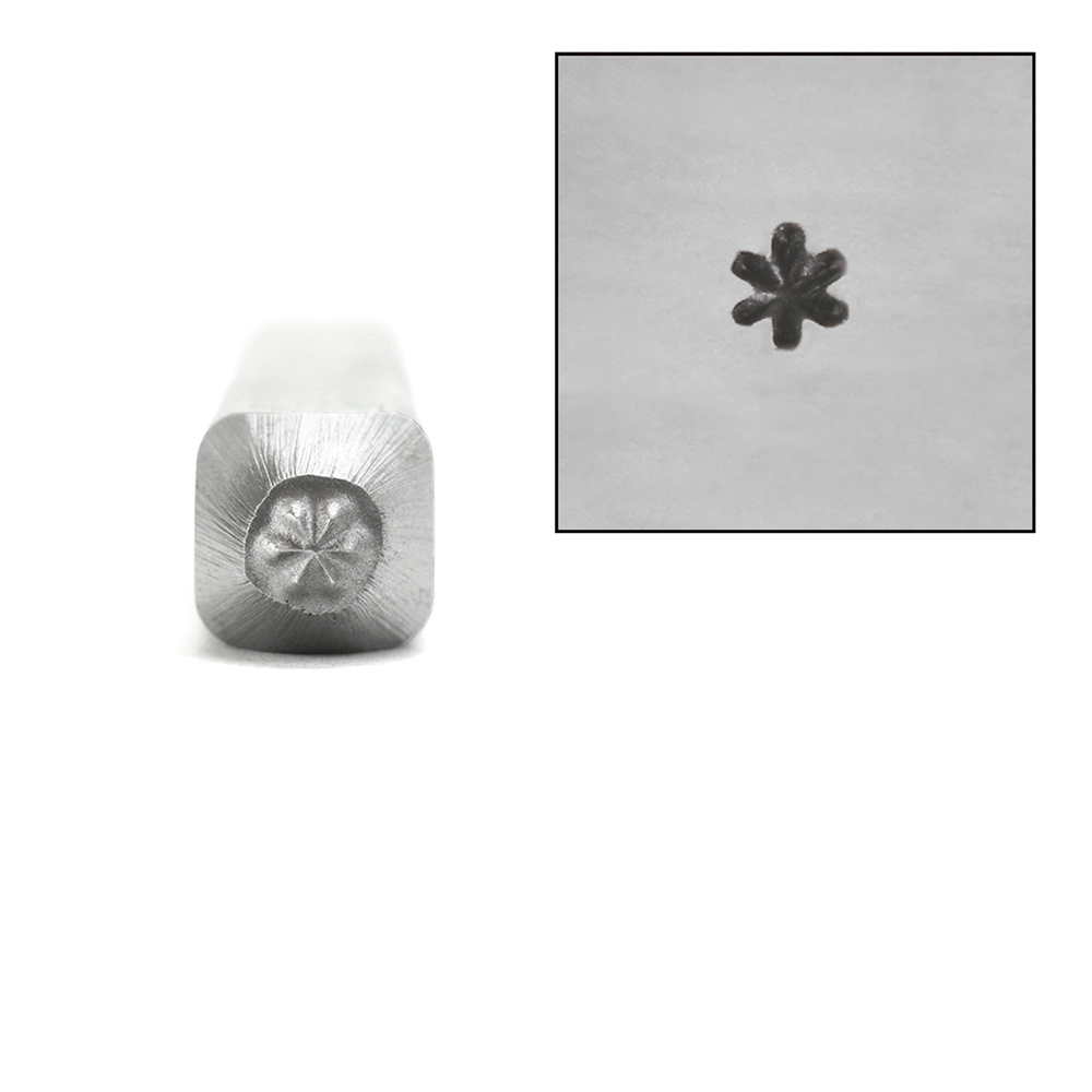 Metal Stamping Tools Asterisk Metal Design Stamp, 2mm